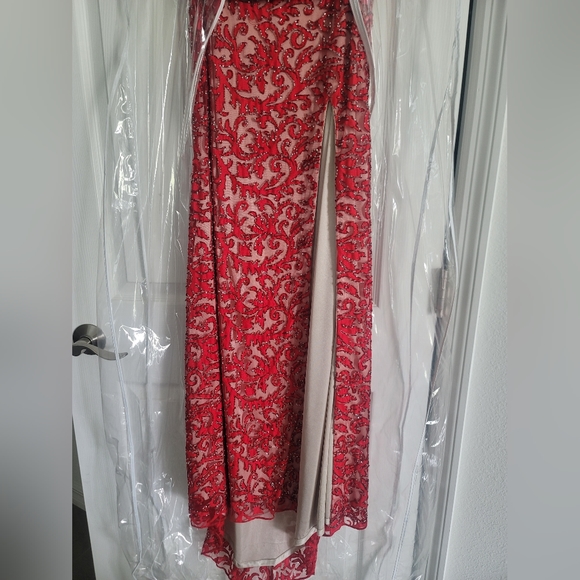 Red Primavera Formal Dress - Picture 8 of 8